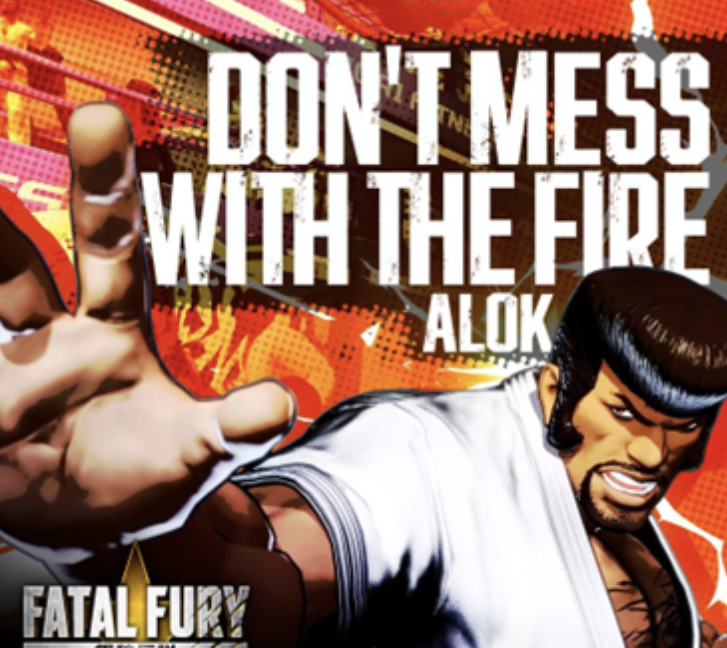 ALOK PARTICIPA EM TRILHA SONORA DE VIDEOGAME COM O NOVO SINGLE PARA FATAL FURY: ‘DON’T MESS WITH THE FIRE’