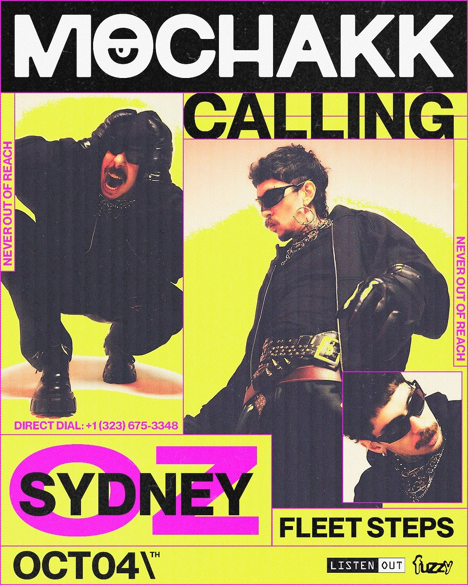 Mochakk Calling fará estreia na Austrália com show nos icônicos Fleet Steps, em Sydney