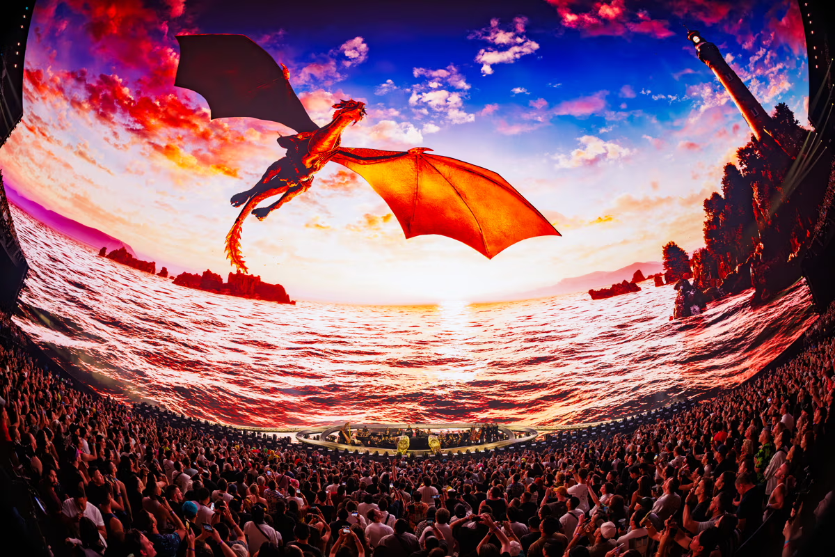 Tomorrowland lançou oficialmente o UNITY na icônica Sphere, em Las Vegas e muito mais.