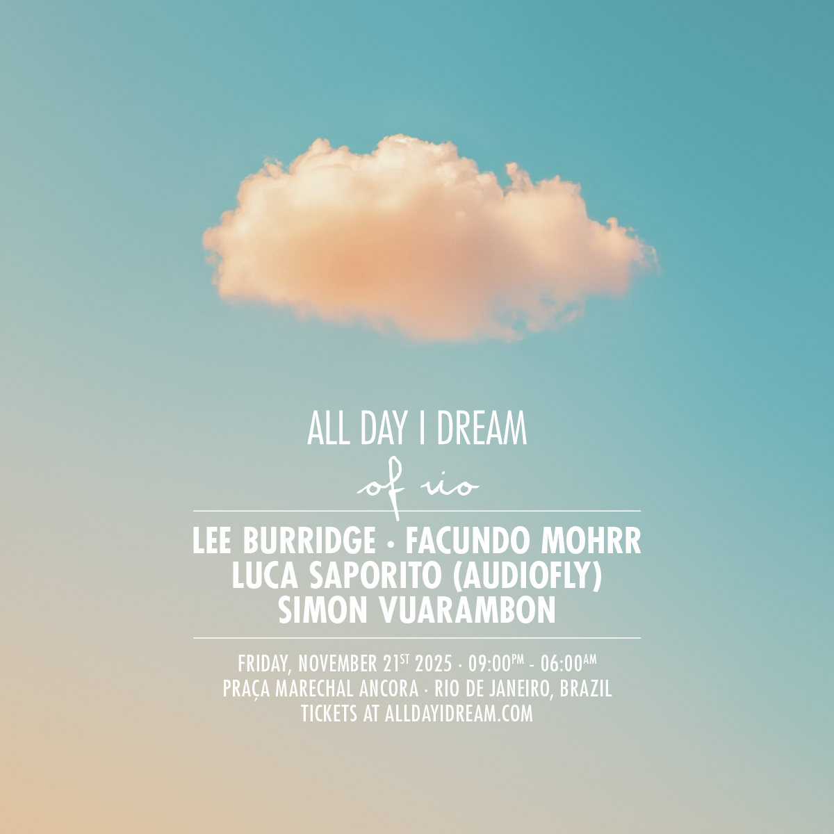 All Day I Dream of Rio: label de Lee Burridge retorna ao Brasil