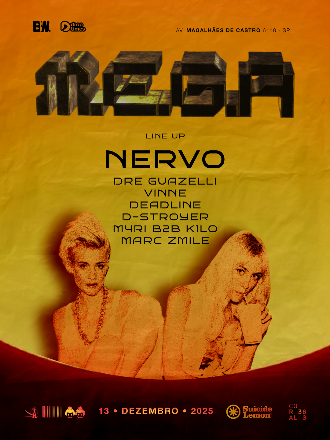 M.E.G.A. abre venda de ingressos com line-up completo