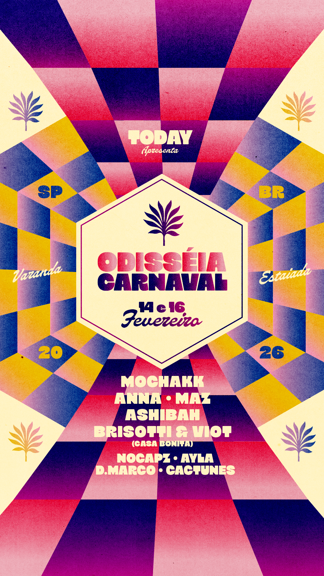 ODISSÉIA CARNAVAL: LINEUP REVELADO 