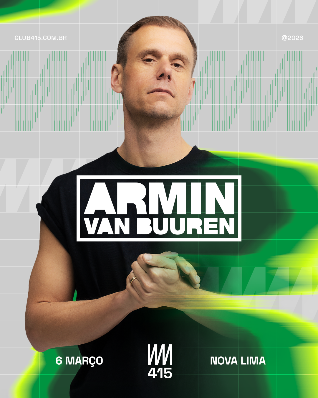 Armin van Buuren confirma mais duas datas no Brasil: Club415 e Laroc