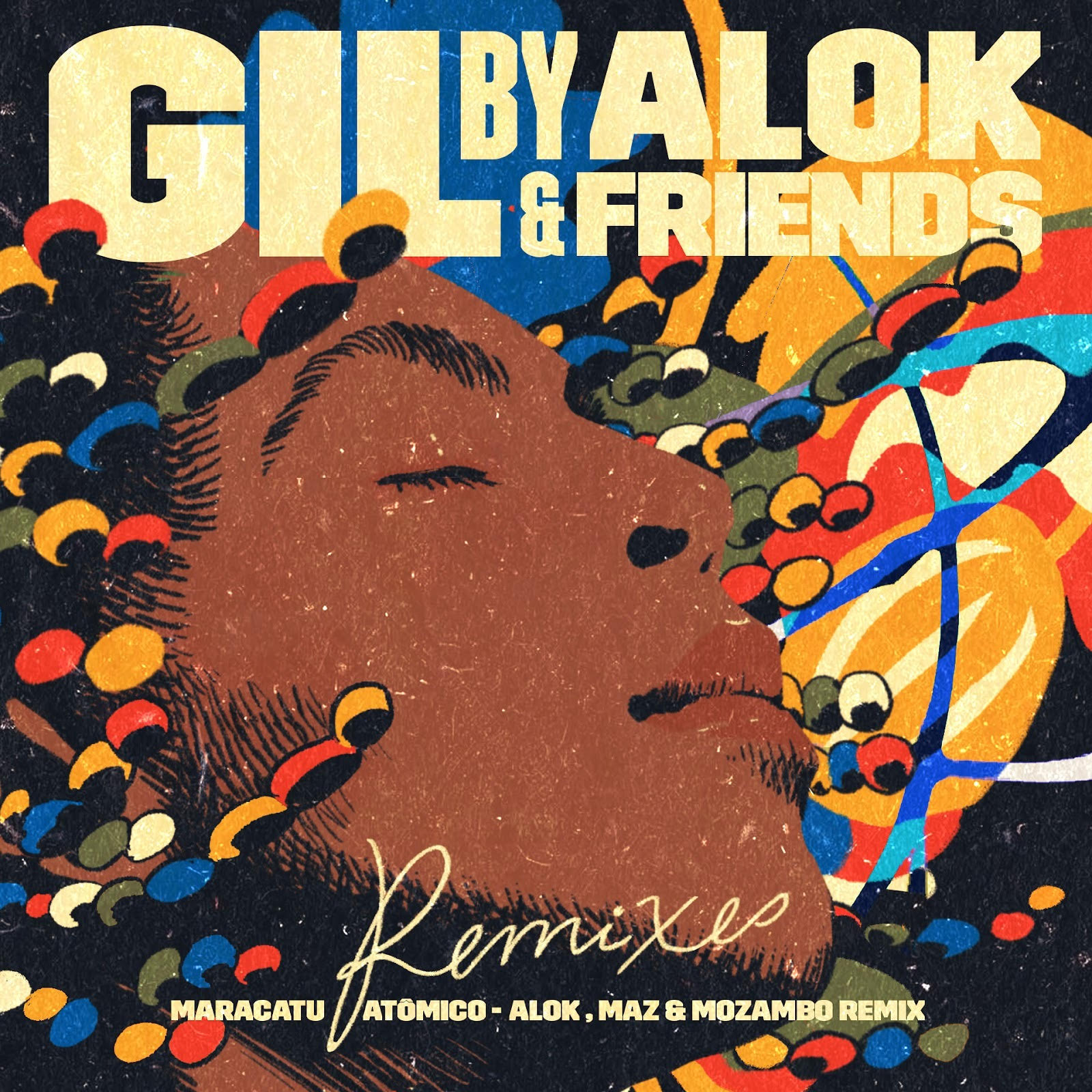 Maz se une a Alok e Mozambo em versão inédita de “Maracatu Atômico”, clássico de Gilberto Gil