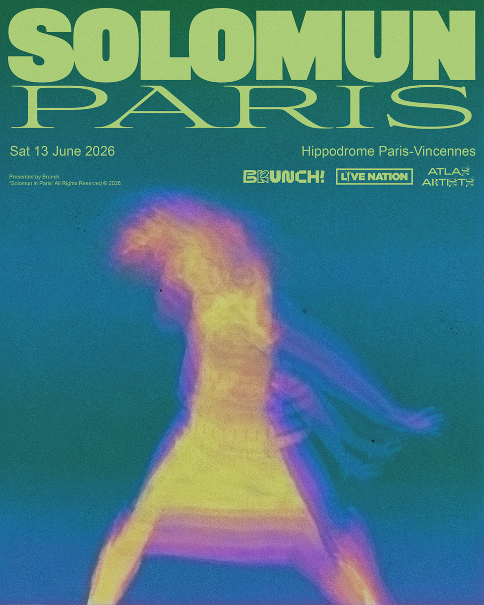 SOLOMUN CONFIRMA APRESENTAÇÃO NO HIPPODROME DE VINCENNES, EM PARIS, NO DIA 13 DE junho