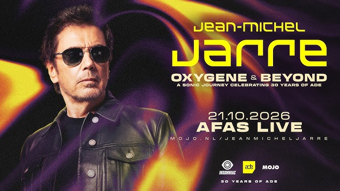 Amsterdam Dance Event celebra 30 anos e recebe Jean-Michel Jarre como convidado de honra