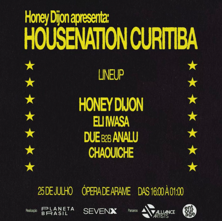 Housenation Curitiba anuncia line up completo com a estrela Eli Iwasa e talentosos artistas brasileiros