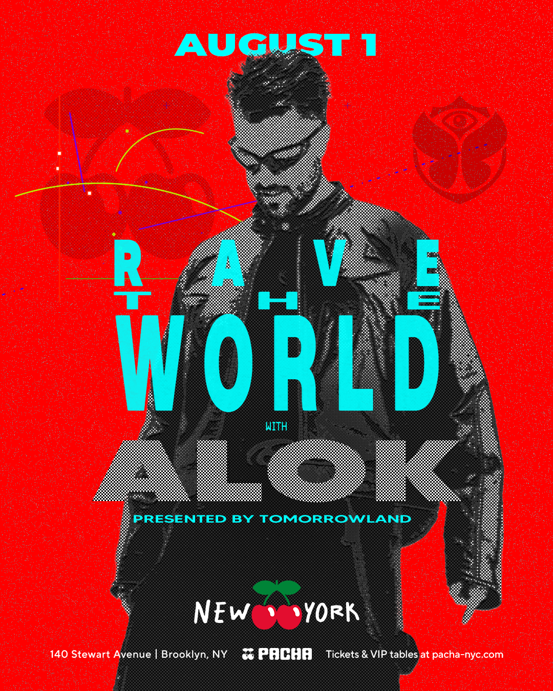 Alok leva “Rave The World” a Nova York: estreia norte-americana acontece no novo Pacha NYC, apresentado pelo Tomorrowland