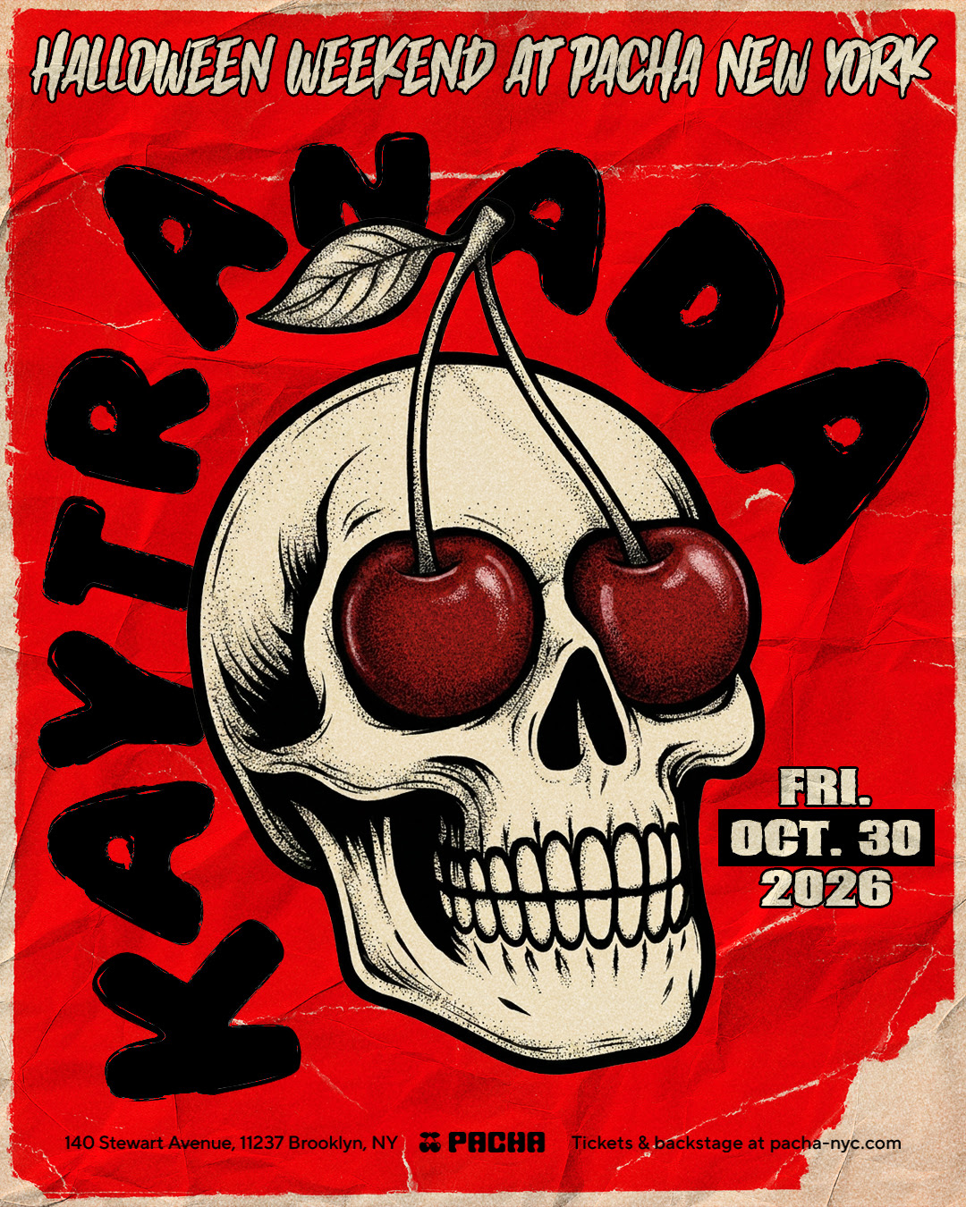 Pacha New York anuncia Vintage Culture para o Fim de Semana de Halloween, em 29 de outubro